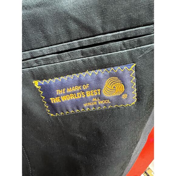 Vintage Polo Ralph Lauren University Club Viren Wool Mens Sport Jacket Size 40R - Picture 11 of 13